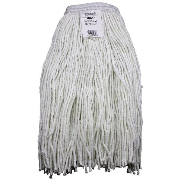 Chickasaw 20 oz Mop Head, White, Synthetic 10620L